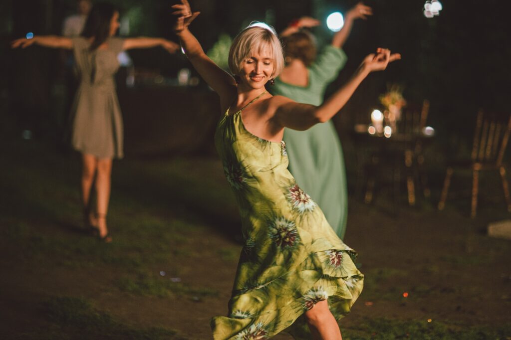 Dancing woman